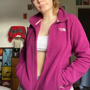 Purple North Face Jacket